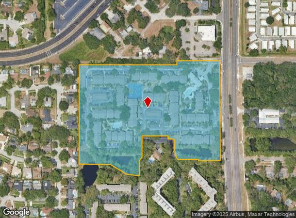  2652 N Mcmullen Booth Rd, Clearwater, FL Parcel Map