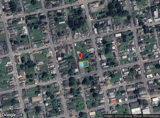902 N Locust St, Hazleton, PA Parcel Map