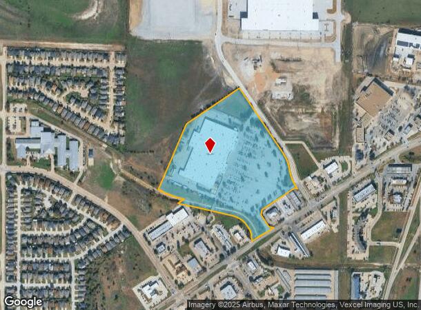  9500 Western Trade Dr, Fort Worth, TX Parcel Map