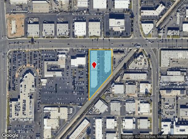  1050 W Katella Ave, Orange, CA Parcel Map