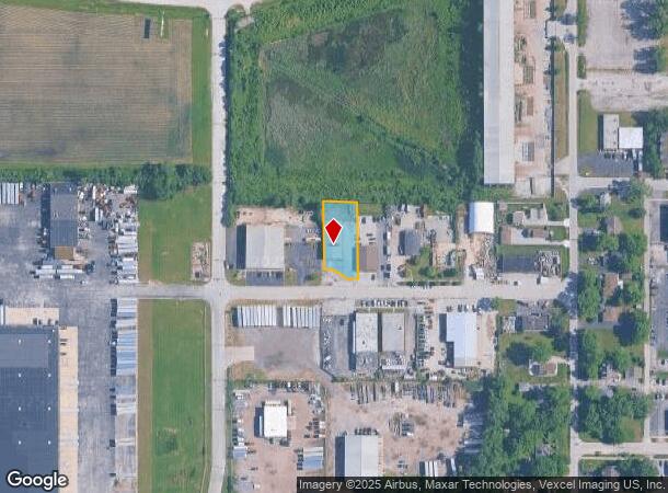 1924 177Th St, Lansing, IL Parcel Map