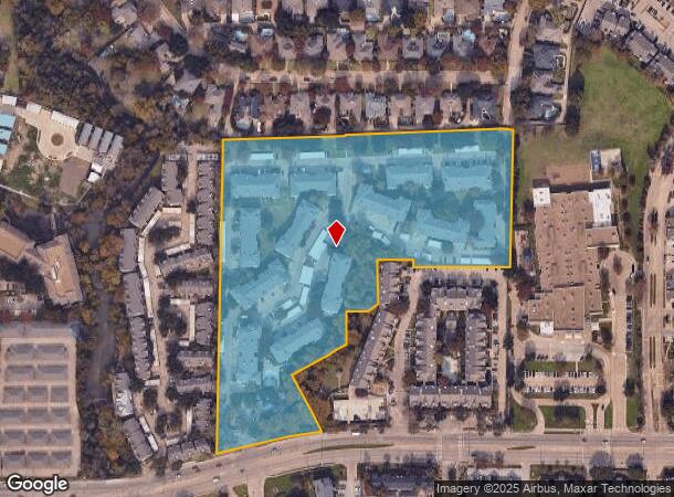  9637 Forest Ln, Dallas, TX Parcel Map