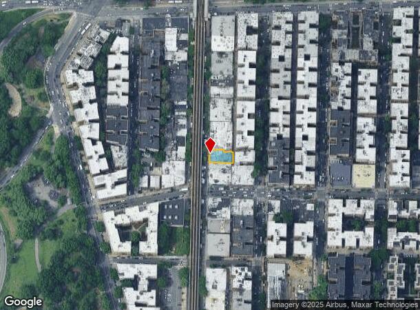 2152 White Plains Rd, Bronx, NY Parcel Map