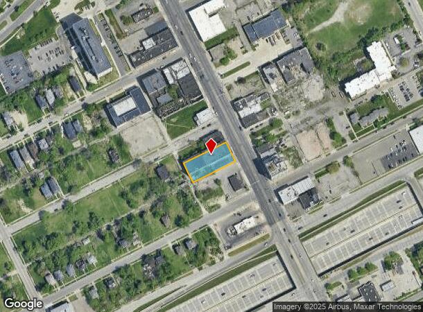  13731 Woodward Ave, Highland Park, MI Parcel Map
