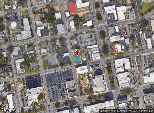 100 N Baylen St, Pensacola, FL Parcel Map