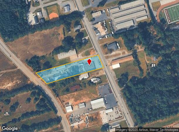  601 Pearman Dairy Rd, Anderson, SC Parcel Map