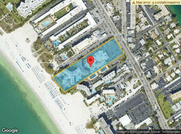  6000 Gulf Blvd, St Pete Beach, FL Parcel Map