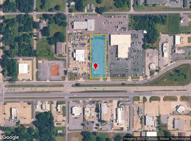 150 W Shawnee St, Muskogee, OK Parcel Map