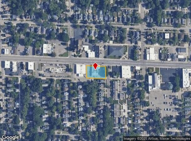  1038 Leonard St Nw, Grand Rapids, MI Parcel Map