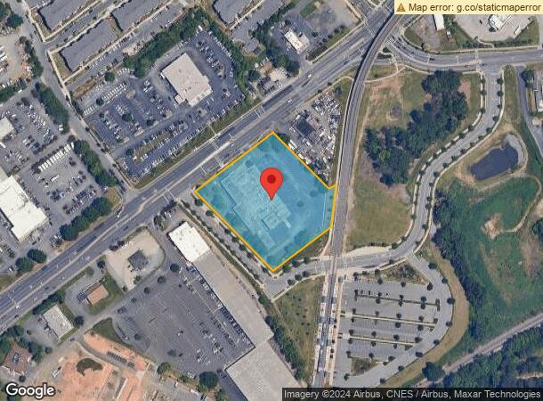  5500 N Tryon St, Charlotte, NC Parcel Map