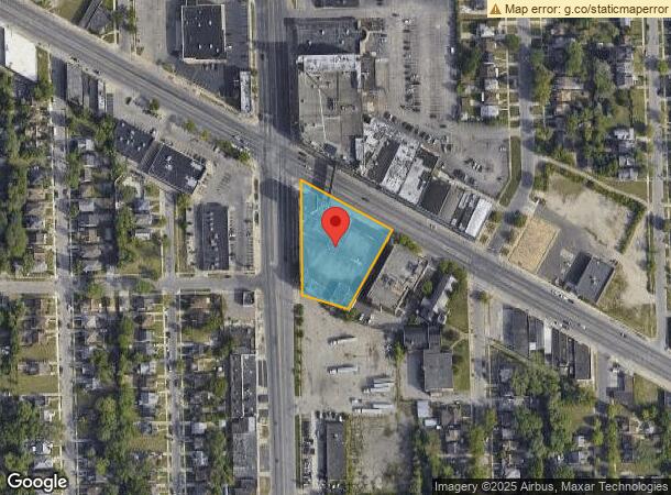  15401 Grand River Ave, Detroit, MI Parcel Map