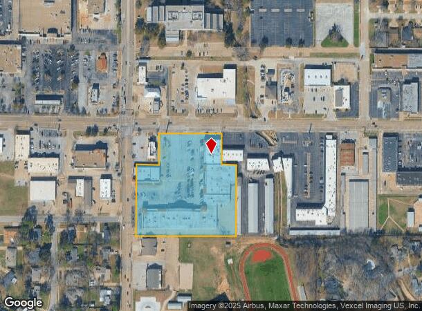  1543 S Bowen Rd, Pantego, TX Parcel Map