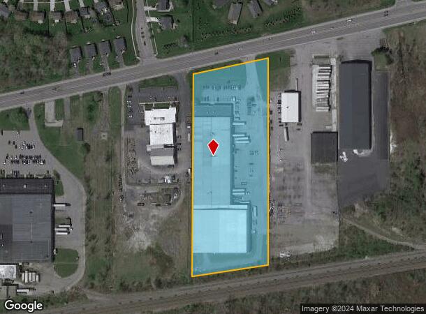  3805 Walden Ave, Lancaster, NY Parcel Map