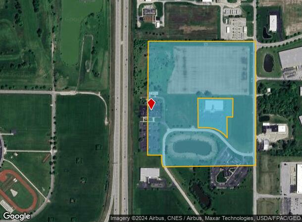  1851 N Research Dr N, Bowling Green, OH Parcel Map