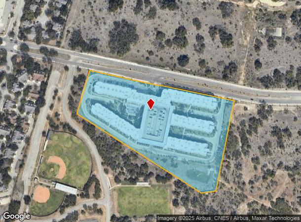 20710 Huebner Rd, San Antonio, TX Parcel Map