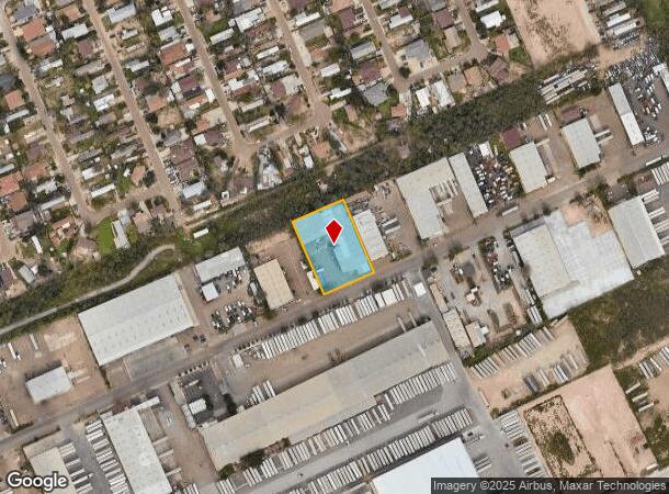  127 Flecha Ln, Laredo, TX Parcel Map