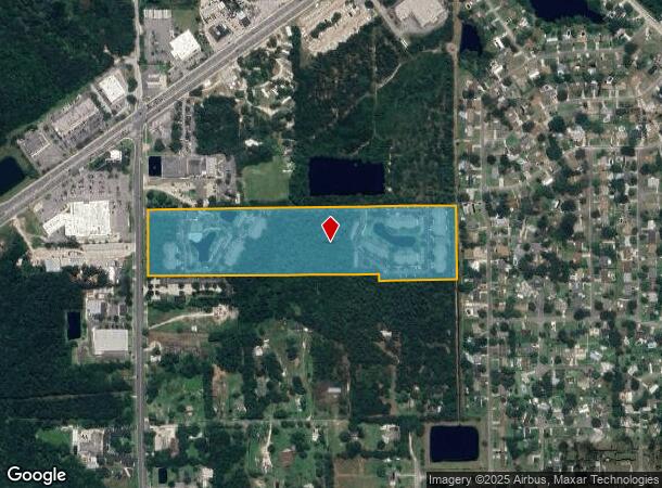  25 Knight Boxx Rd, Orange Park, FL Parcel Map