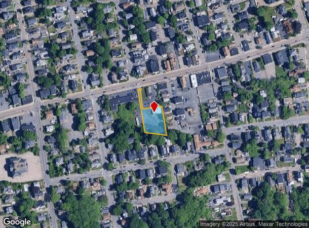  250 Belmont St, Brockton, MA Parcel Map