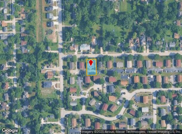  539 W 61St St, Westmont, IL Parcel Map
