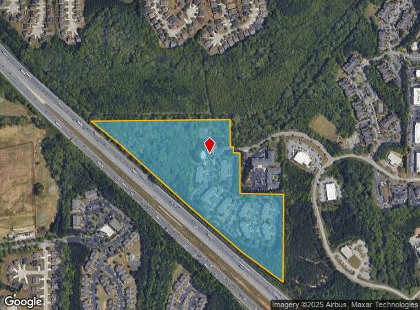 250 Evergreen Ter, Stockbridge, GA Parcel Map