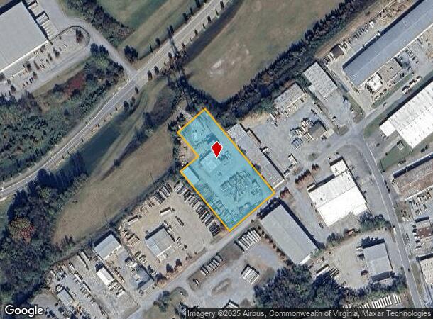  2830 Nicholas Ave Ne, Roanoke, VA Parcel Map