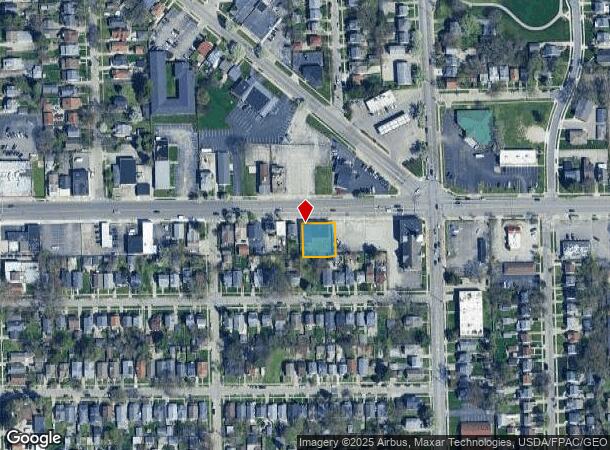  1737 W Sylvania Ave, Toledo, OH Parcel Map