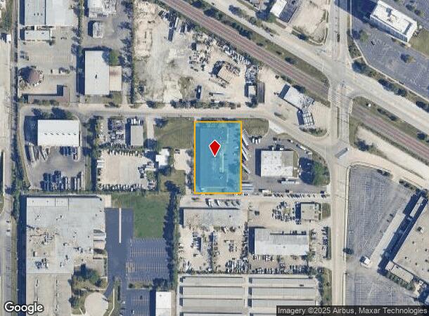 3701 Berdnick St, Rolling Meadows, IL Parcel Map