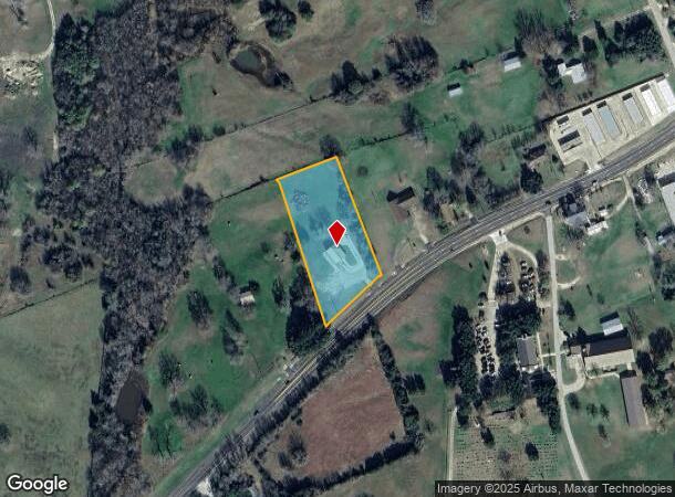 1640 Highway 90 S, Anderson, TX Parcel Map