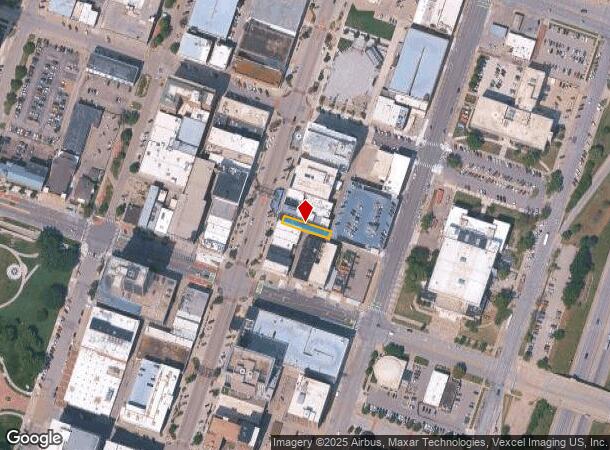  722 S Kansas Ave, Topeka, KS Parcel Map