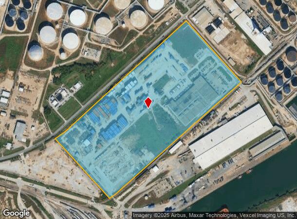 16398 Jacintoport Blvd, Houston, TX Parcel Map