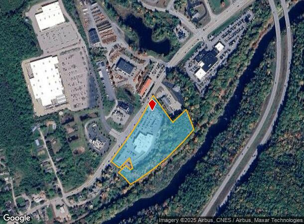 96 E Main St, Tilton, NH Parcel Map