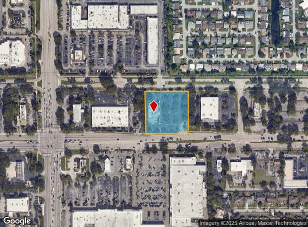 7401 W Commercial Blvd, Lauderhill, FL Parcel Map