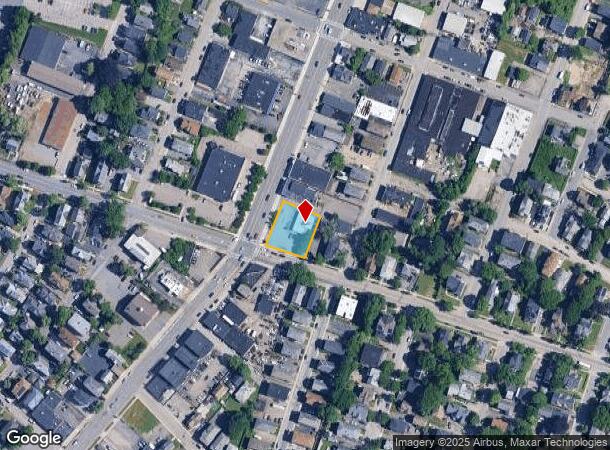 409 Park Ave, Worcester, MA Parcel Map