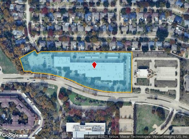 2701 W Plano Pkwy, Plano, TX Parcel Map