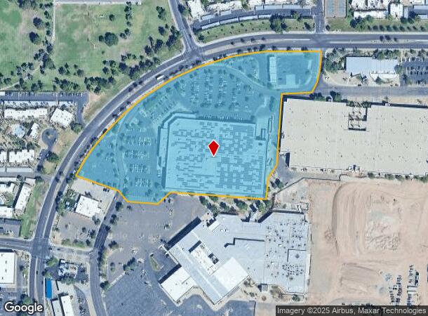4550 E Cactus Rd, Phoenix, AZ Parcel Map