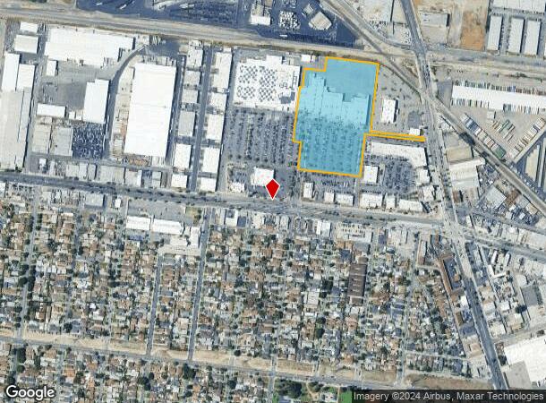  4663 Firestone Blvd, South Gate, CA Parcel Map