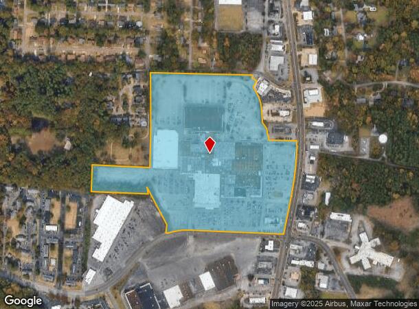 2021 N Highland Ave, Jackson, TN Parcel Map