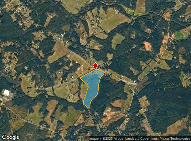 1000 Shady Grove Rd, Belton, SC Parcel Map