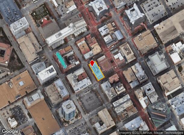 401 Houston St, Fort Worth, TX Parcel Map