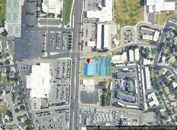 5461 S State St, Salt Lake City, UT Parcel Map
