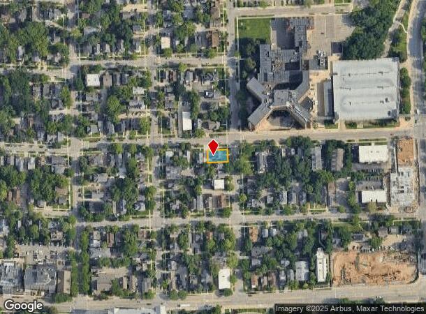 221 N Ingalls St, Ann Arbor, MI Parcel Map