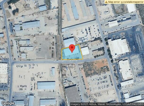  5002 Basin St, Midland, TX Parcel Map