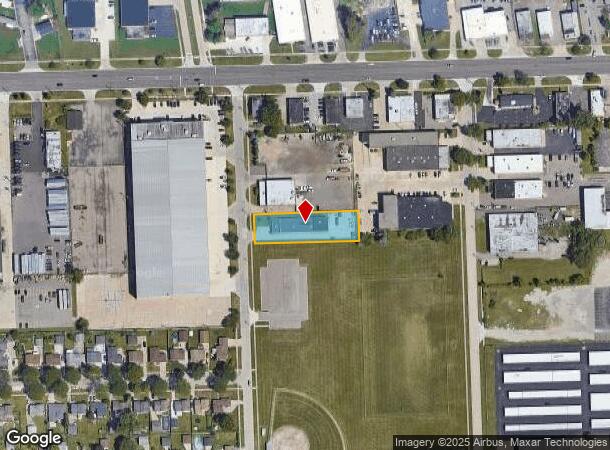 24784 Thomas St, Warren, MI Parcel Map