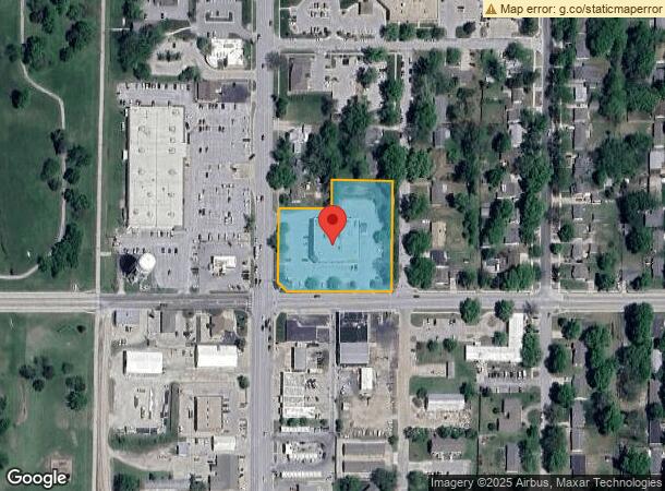  1445 S Main St, Ottawa, KS Parcel Map