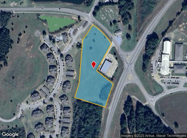 1865 Westside Sq, Wetumpka, AL Parcel Map