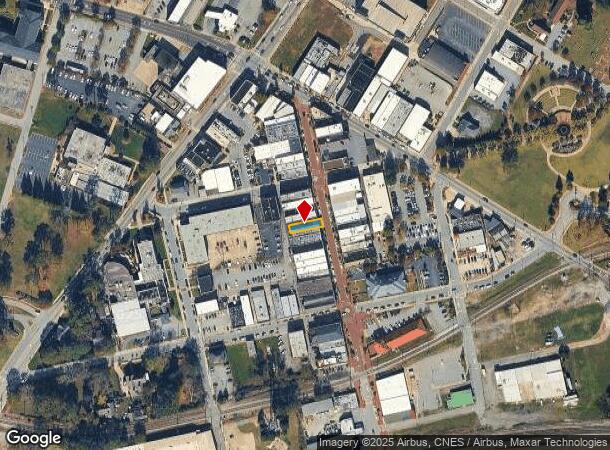  208 Trade St, Greer, SC Parcel Map