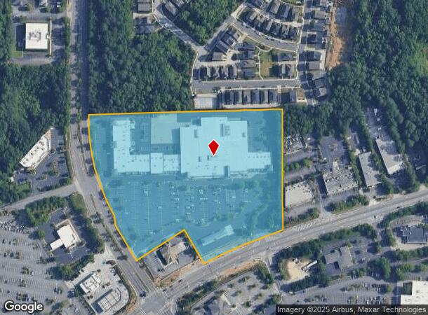 12870 Highway 9 N, Alpharetta, GA Parcel Map