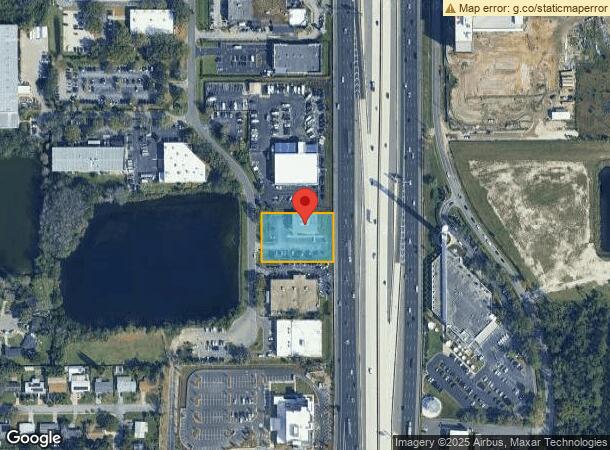  517 S Lake Destiny Dr, Orlando, FL Parcel Map