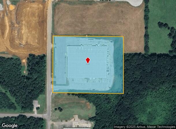 4184 Rushton St, Florence, AL Parcel Map