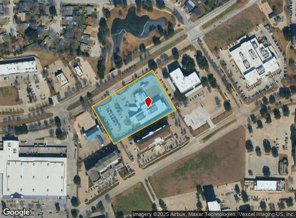 900 W Arbrook Blvd, Arlington, TX Parcel Map